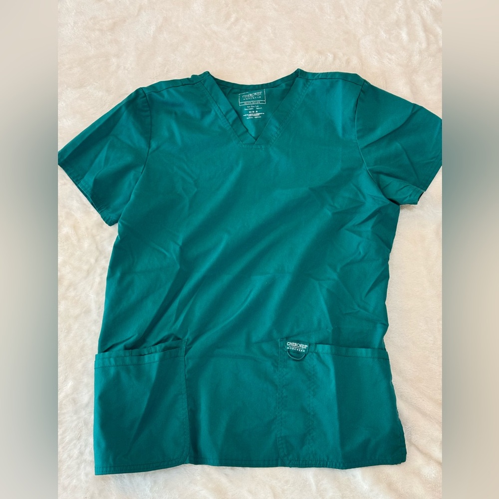 Cherokee workwear scrub top